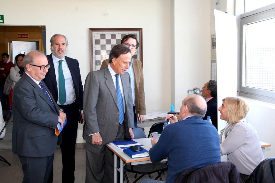 Alcalde Ignacio de Vinuesa, autoridades y participantes. 2019