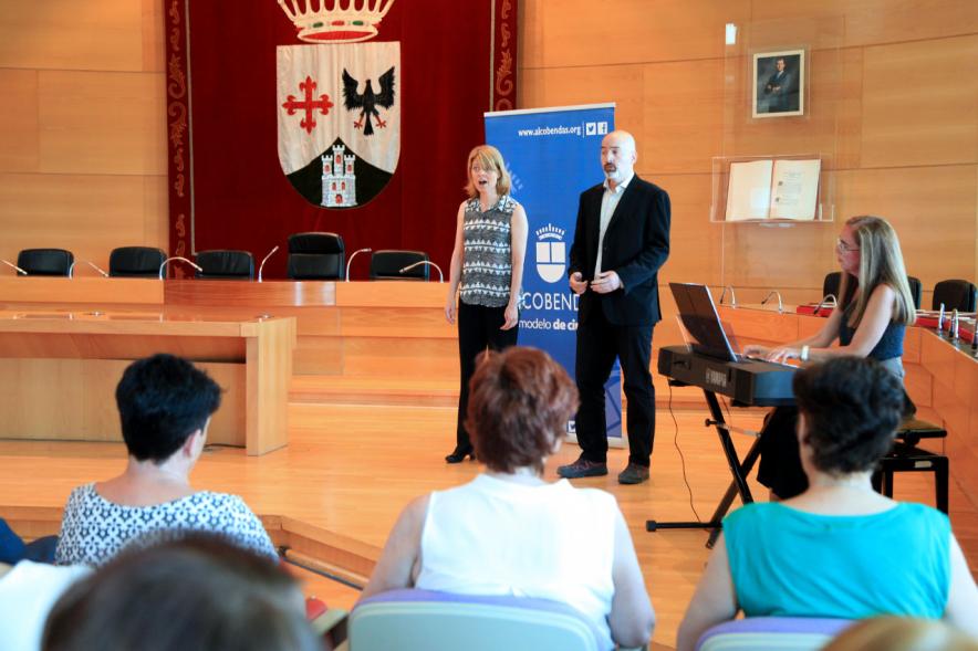 Acto de Jubilación de Profesores -Actuación musical en el acto.