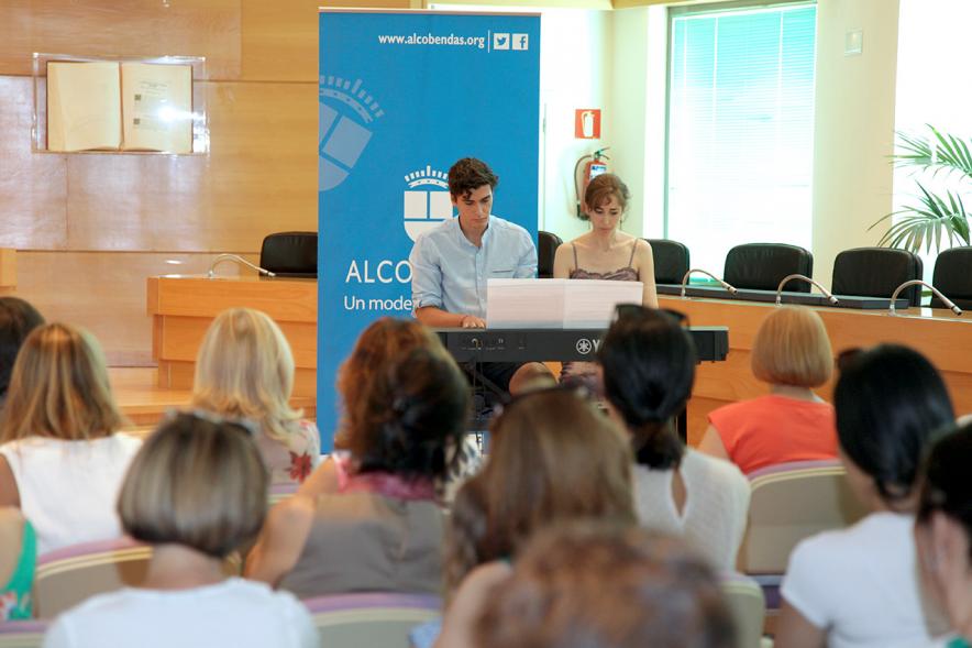 Actuación musical durante el evento.