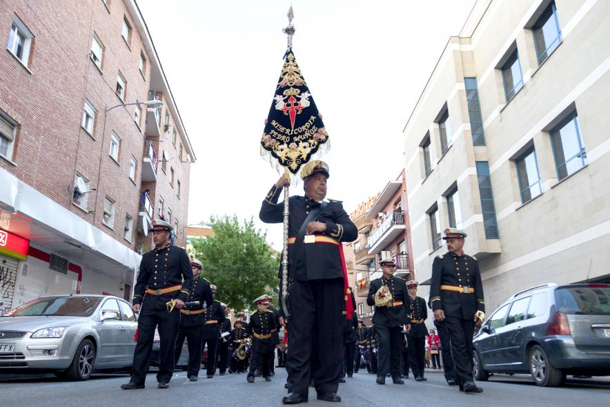 Semana Santa 2017 - Procesión de Jueves Santo - La banda de musica.