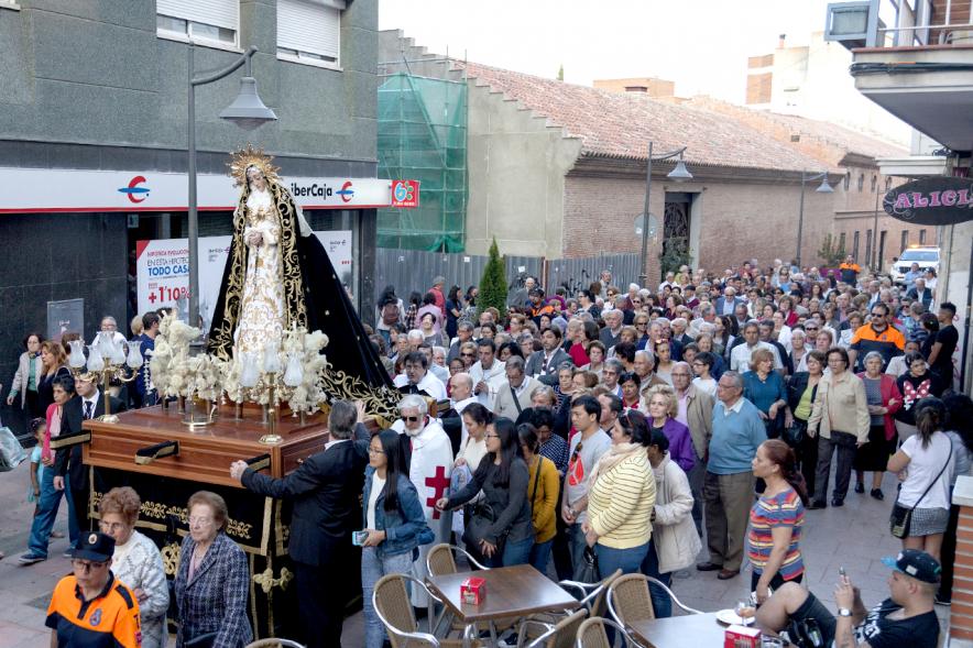 Semana Santa 2017 - Procesión de Jueves Santo - Panorámica de la Procesión.