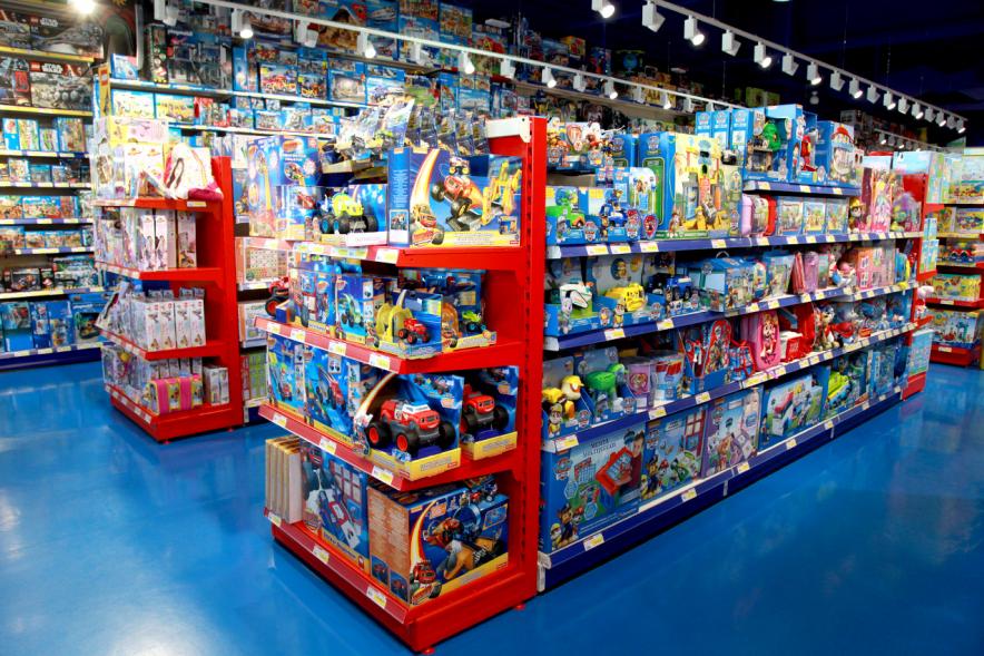 Visita a Juguettos -Panorámica de la tienda.