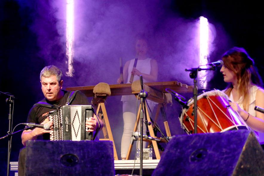 Noche de San Juan 2018 - Kepa Junquera - Imagen de Kepa Junquera y sus músicos.