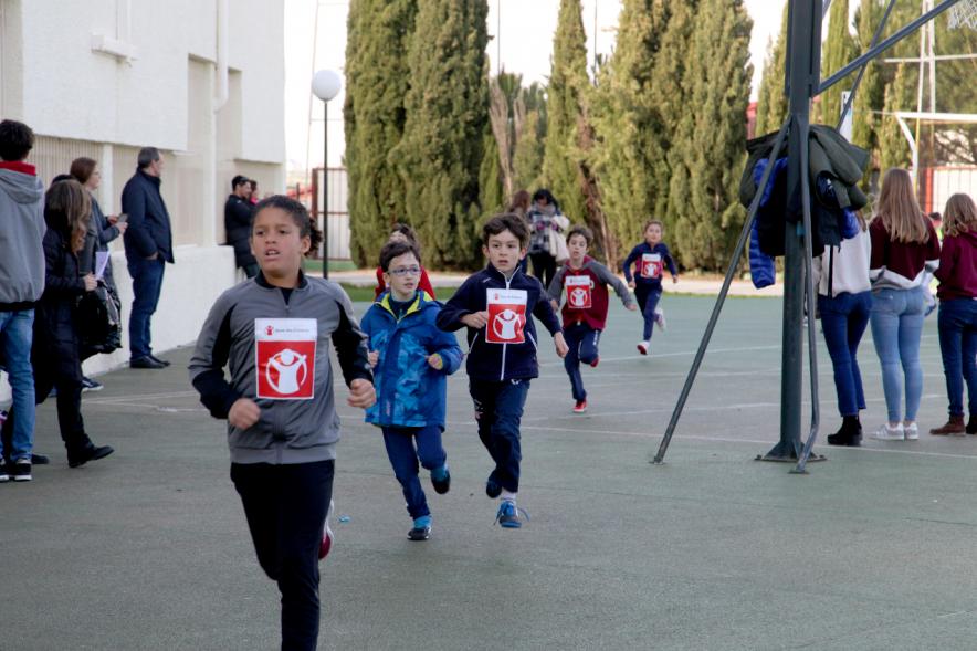 Carrera Kilómetros de Solidaridad Colegio Base -  Imagen de la carrera infantil.