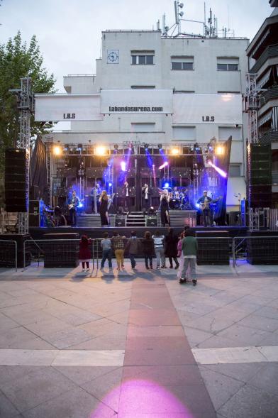 Orquesta durante el evento