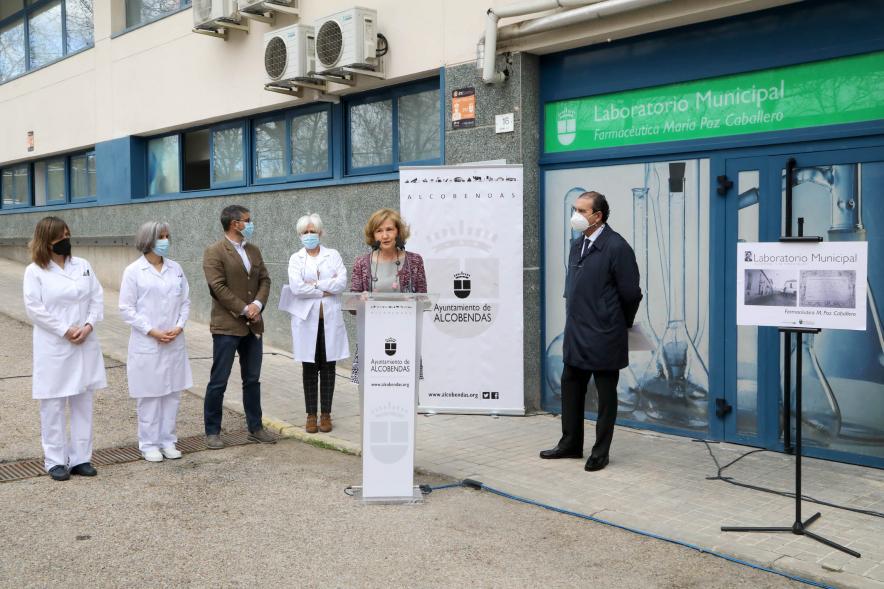 Concejal por PSOE Ofelia Culebradas durante discurso