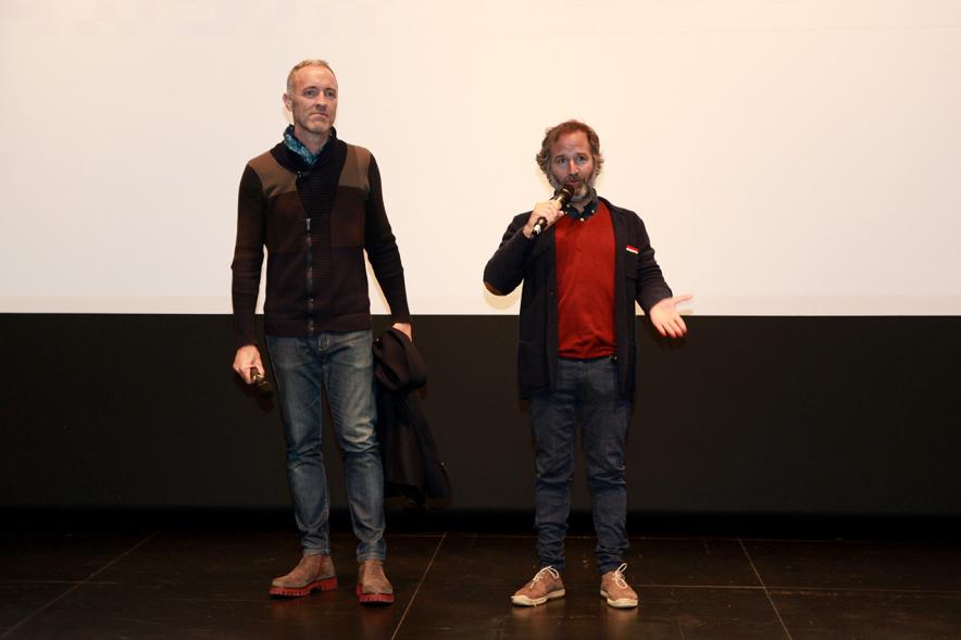 Preestreno de la Película "Las Furias" en el Centro de Arte -  Los directores.