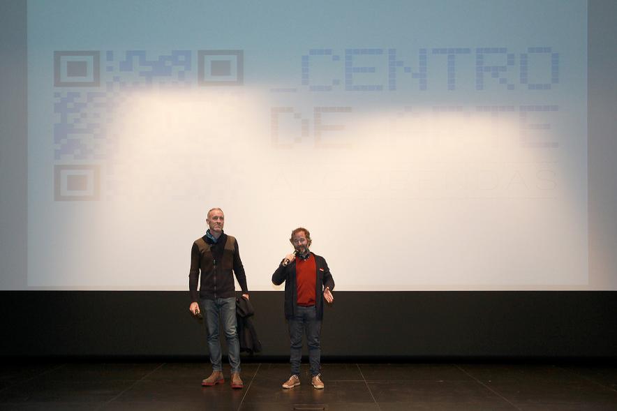 Preestreno de la Película "Las Furias" en el Centro de Arte - Los directores.