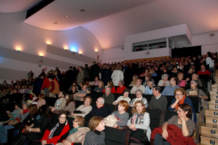 Preestreno de la Película "Las Furias" en el Centro de Arte - Los asistentes a la proyección.