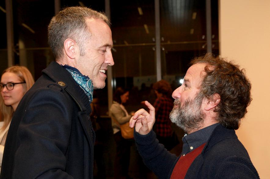 Preestreno de la Película "Las Furias" en el Centro de Arte -  Los directores.