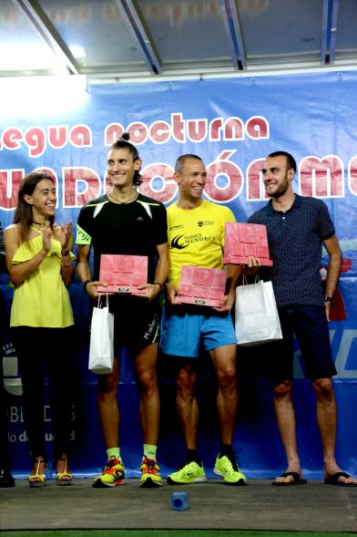 7ª Legua Nocturna Zagros - Posado d elos ganadores.