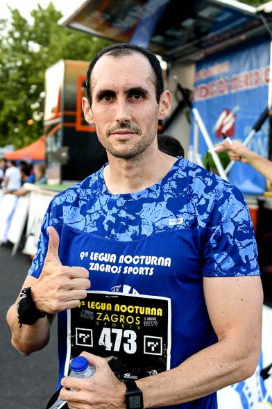 Legua Nocturna 2019 - Imagen de un participante de la carrera.