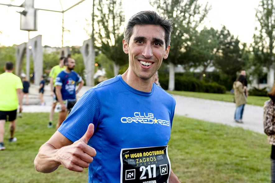 Legua Nocturna 2019 - Imagen de un participante de la carrera.