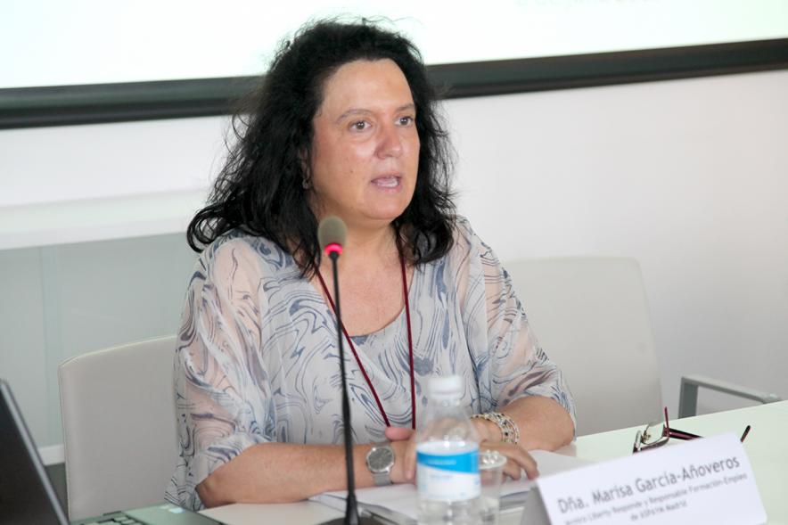 Inauguración Jornada "Liberty Responde" - Imagen de una de las autoridades que participa en la mesa de debate.