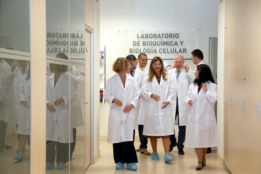 Visita instalaciones durante gala 35º Aniversario de las Actividades de Investigación de Lilly 