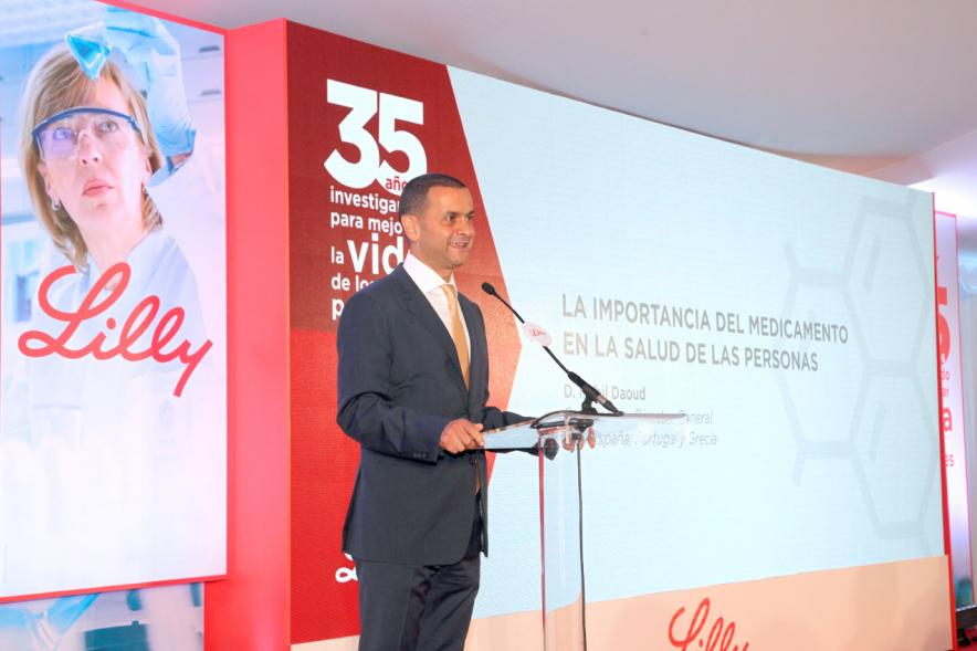 Discurso, Director de Lilli España Nabil Daoud. Gala 35º Aniversario de las Actividades de Investigación de Lilly 