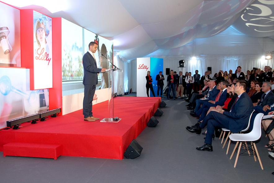 , Director de Lilli España Nabil Daoud. Gala 35º Aniversario de las Actividades de Investigación de Lilly 