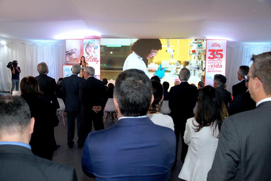 Asistentes a la Gala 35º Aniversario de las Actividades de Investigación de Lilly 
