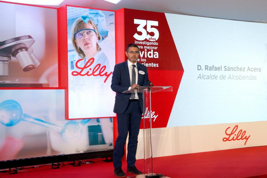 Discurso, Alcalde Rafael Sánchez. Gala 35º Aniversario de las Actividades de Investigación de Lilly 