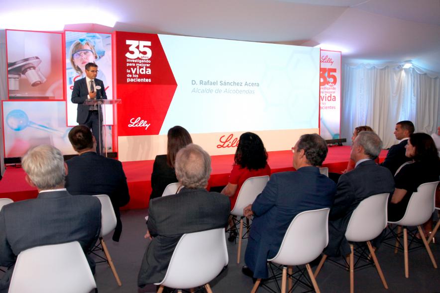 Discurso, Alcalde Rafael Sánchez. Gala 35º Aniversario de las Actividades de Investigación de Lilly 