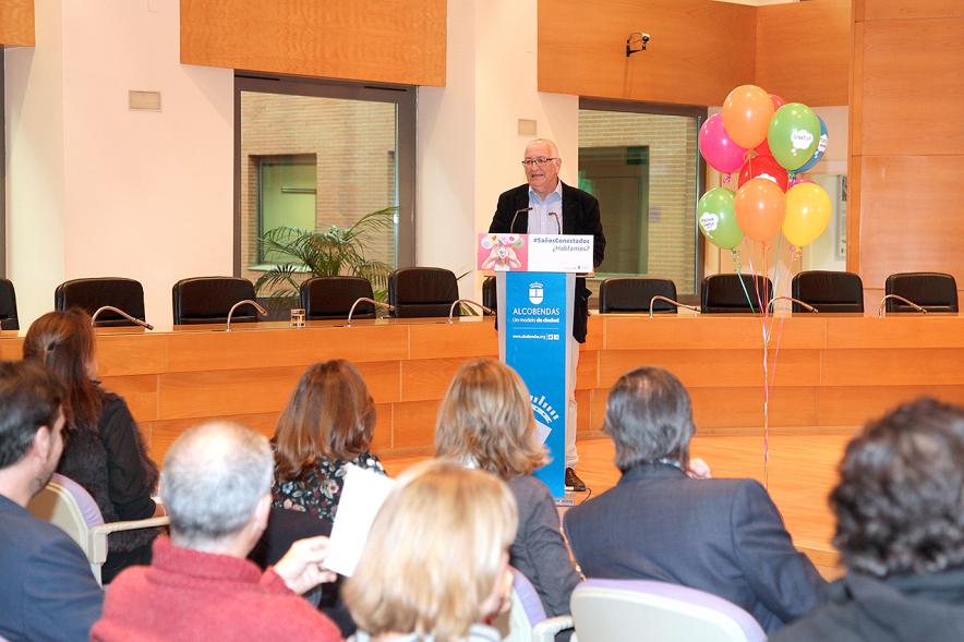 Vº Aniversario Grupo de Trabajo de las Redes Sociales Los Elegidos - Imagen de un ponente.