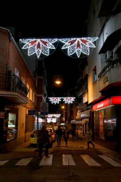 Encendido de Luces de Navidad 2016 - Imagen de luces de Navidad ya encendidas.