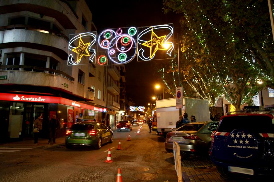 Encendido de Luces de Navidad 2016 - Imagen de luces de Navidad ya encendidas.
