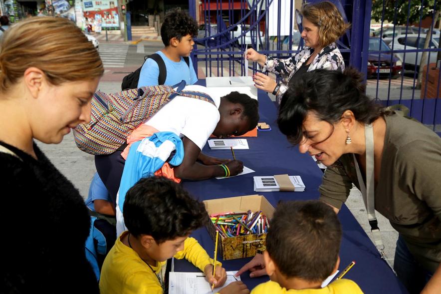 Proceso Participativo de la Elección de Luces de Navidad -   Grupo de participantes.