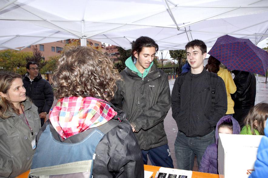 Proceso Participativo Elección Luces de Navidad - Grupo de participantes.