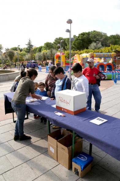 Proceso Participativo de la Elección de Luces de Navidad - Grupo de participantes.