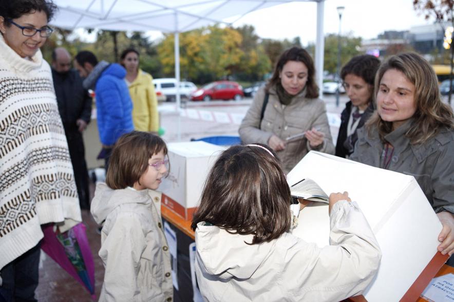 Proceso Participativo Elección Luces de Navidad -   Grupo de participantes.
