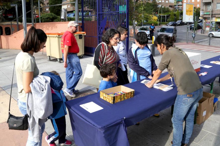 Proceso Participativo de la Elección de Luces de Navidad - Grupo de participantes.