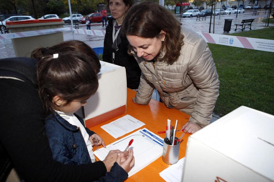 Proceso Participativo Elección Luces de Navidad -  Grupo de participantes.