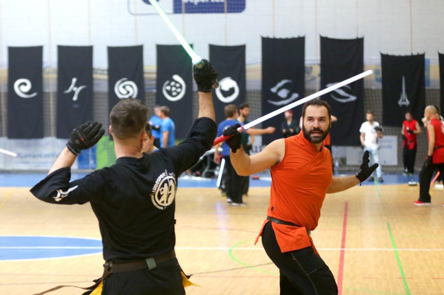 Combate. Ludosport - Campeonato de Espada Láser - 2019