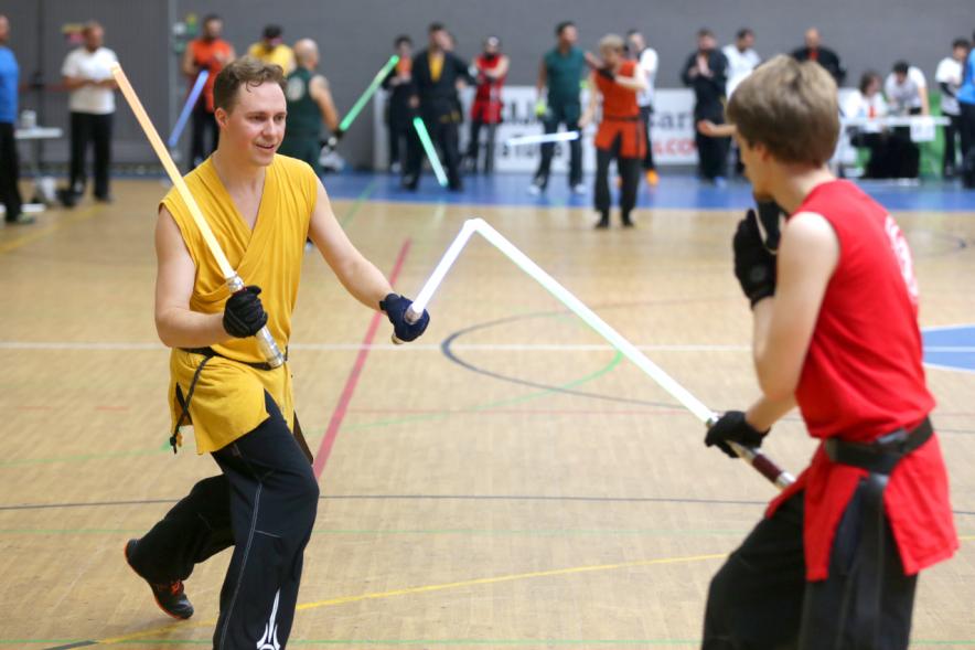 Combate. Ludosport - Campeonato de Espada Láser - 2019