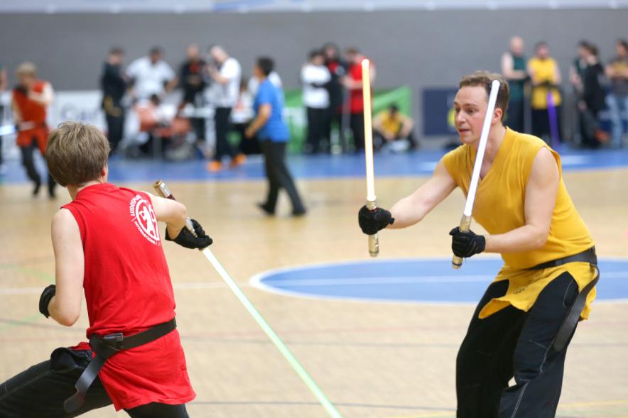Combate. Ludosport - Campeonato de Espada Láser - 2019