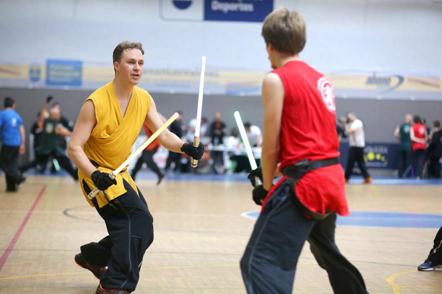 Combate. Ludosport - Campeonato de Espada Láser - 2019