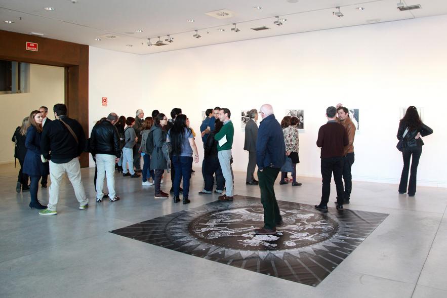 Inauguración Exposición "El Cielo de Manuel Capón Mauriz -  Asistentes a la exposición.