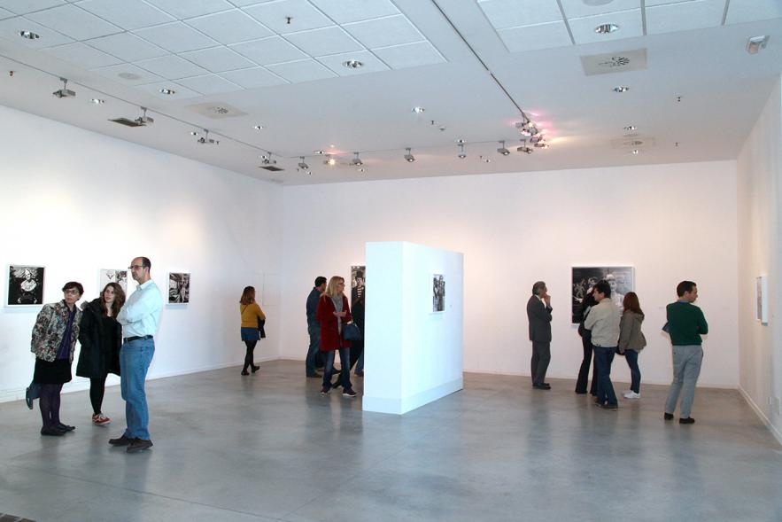 Inauguración Exposición "El Cielo de Manuel Capón Mauriz - Asistentes a la exposición.