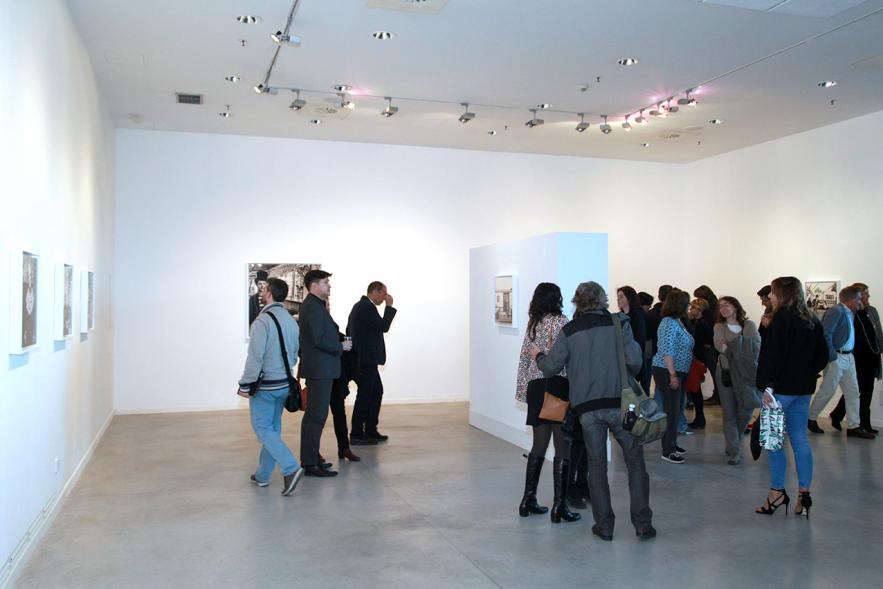 Inauguración Exposición "El Cielo de Manuel Capón Mauriz - Asistentes a la exposición.