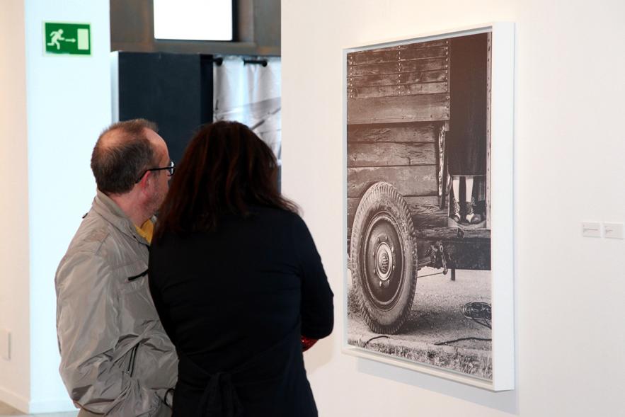 Inauguración Exposición "El Cielo de Manuel Capón Mauriz - Asistentes a la exposición.