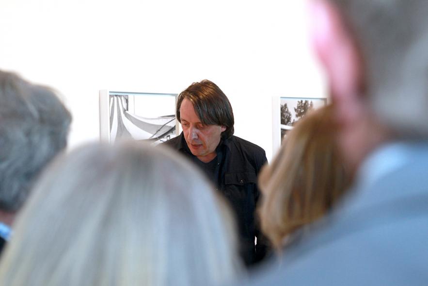 Inauguración Exposición "El Cielo de Manuel Capón Mauriz -El autor.