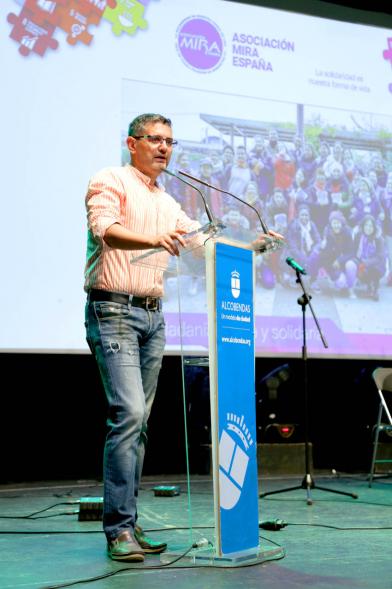 Concejal Rafael Sanchez. Encuentro Cultura y Sabor Asociación MIRA - 2019