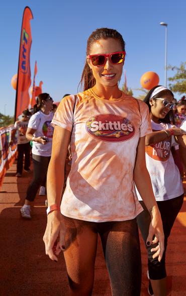 Carrera Color Run - Imagen participante en la carrera.