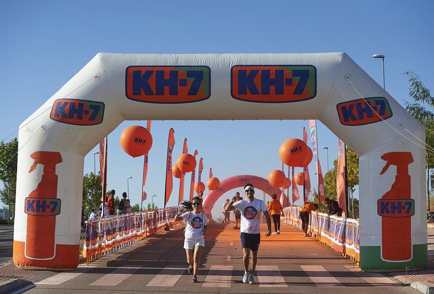 Carrera Color Run - Imagen de participantes en la carrera.
