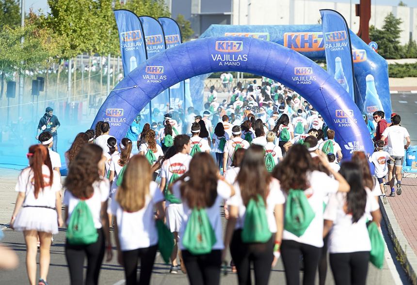 Carrera Color Run - Imagen de participantes en la carrera.