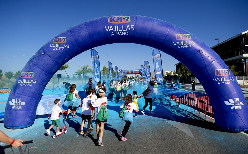 Carrera Color Run - Imagen de participantes en la carrera.