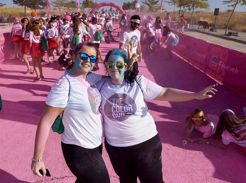 Carrera Color Run - Imagen de participantes en la carrera.