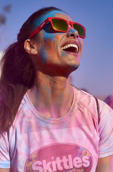 Carrera Color Run - Imagen de participantes en la carrera.