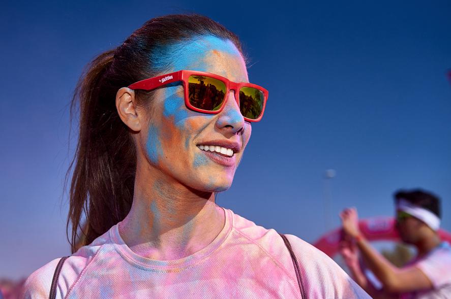 Carrera Color Run - Imagen de participante en la carrera.